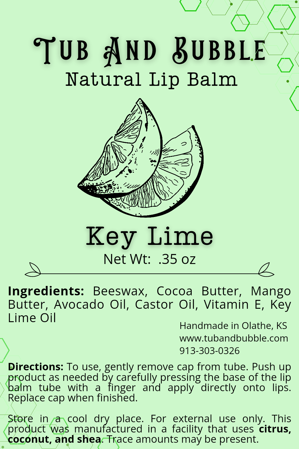 Lip Balms .35 oz