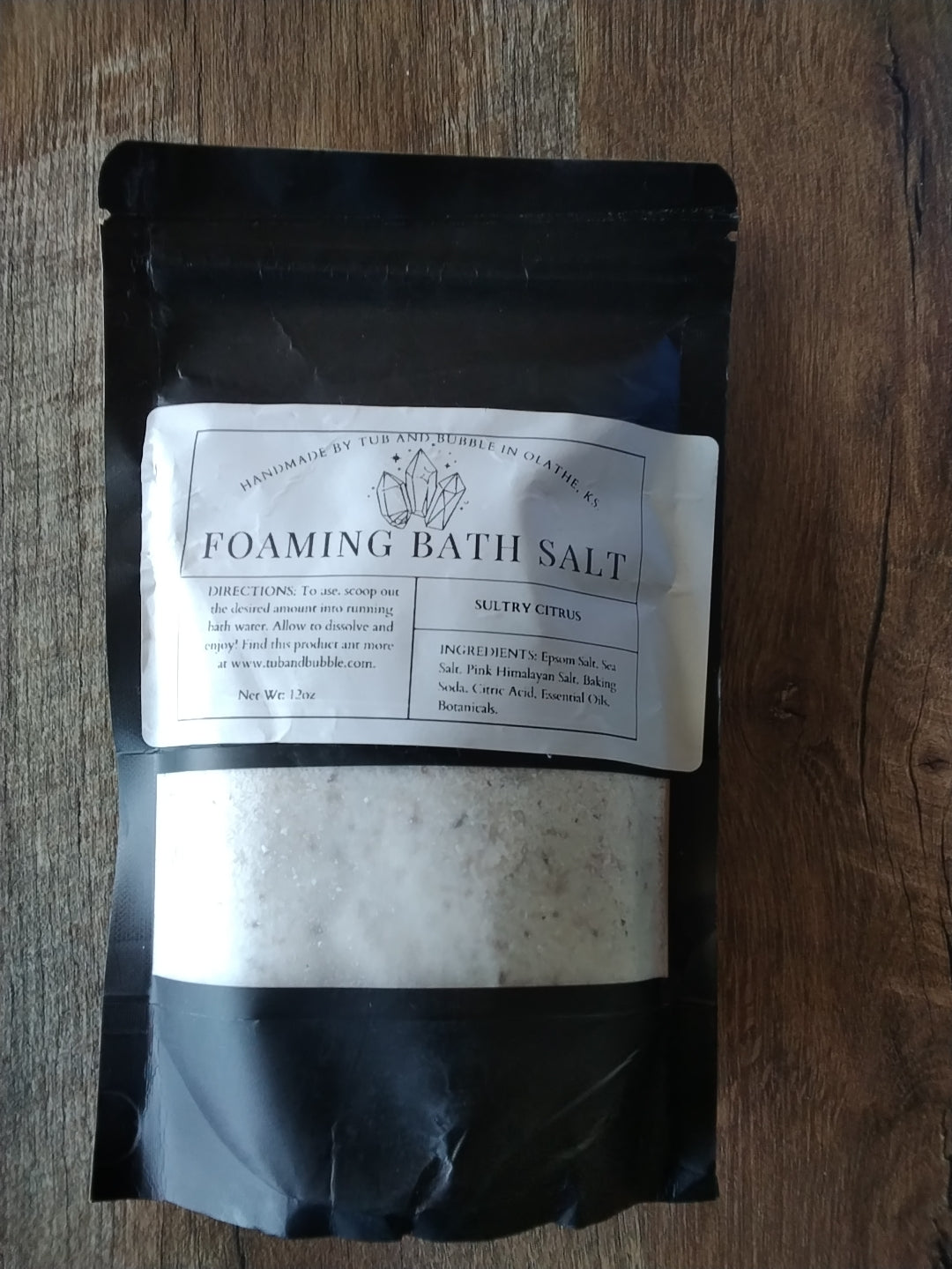 Magnesium Fizzing Salts- Lavender Mint