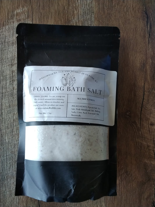 Magnesium Fizzing Salts- Lavender Mint