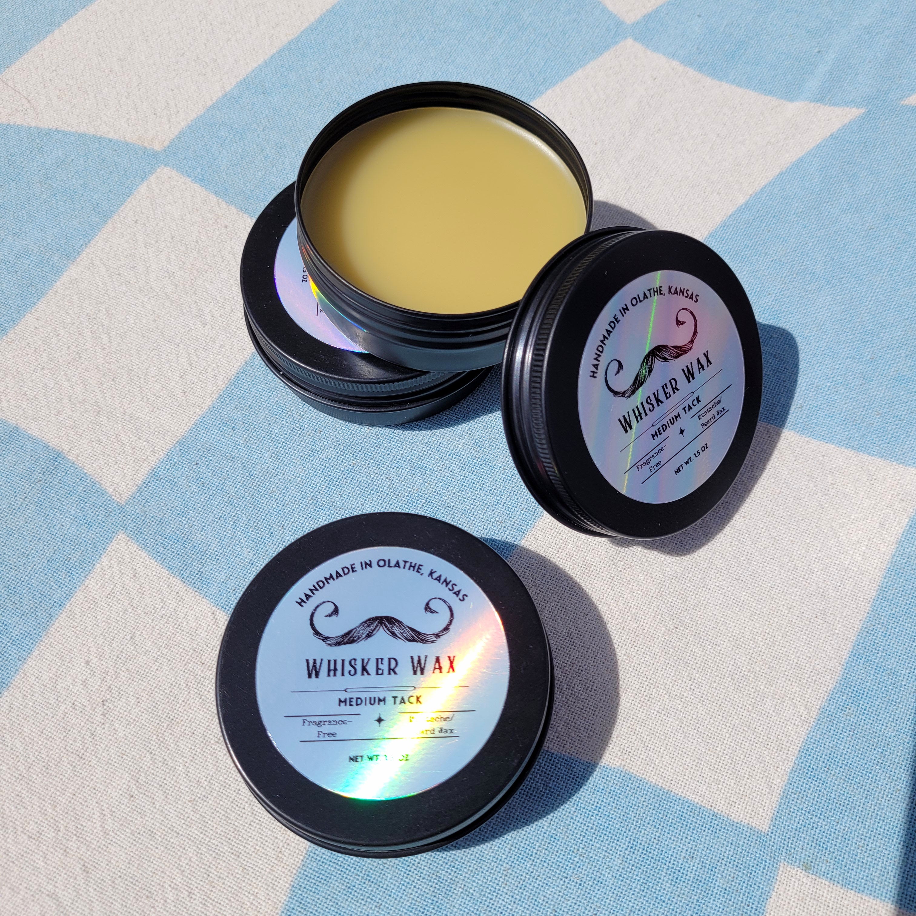 Whisker wax